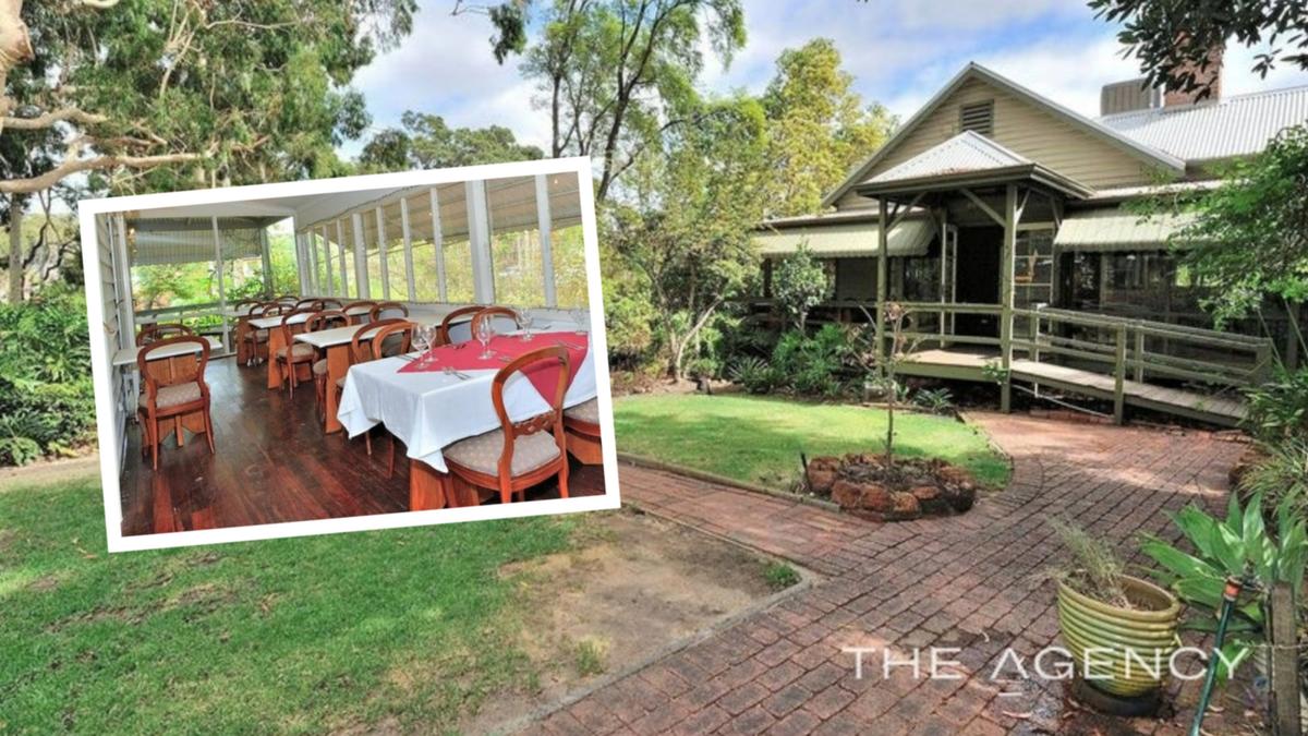 The former Loose Box restaurant in Mundaring – once renowned as the finest French eatery in Australia – and its surrounding land has hit the market as a development opportunity.