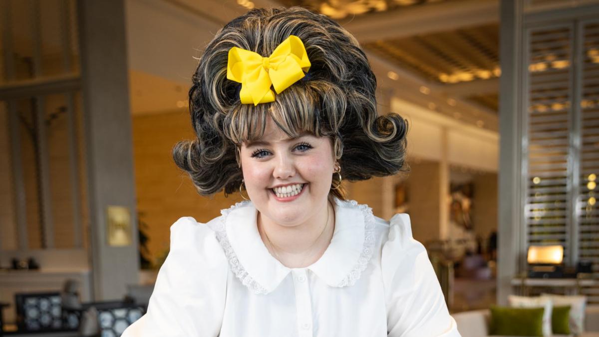 HAMA Productions presents Hairspray at Crown Perth Theatre with WAAPA graduate Paige Fallu as Tracy Turnblad