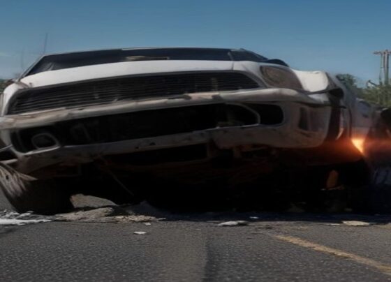 Phoenix Crash Sends Three to Hospital After Vehicle Flips Over - Report Photo