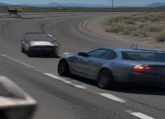 Suspected Highway Rock-Thrower Damages Five Vehicles Before DPS Pursuit - Report Photo