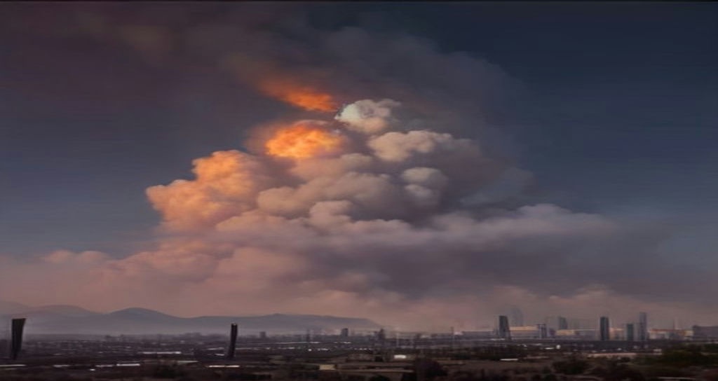 Central Phoenix Fire: Emergency Crews Battle Massive Blaze and Heavy Smoke